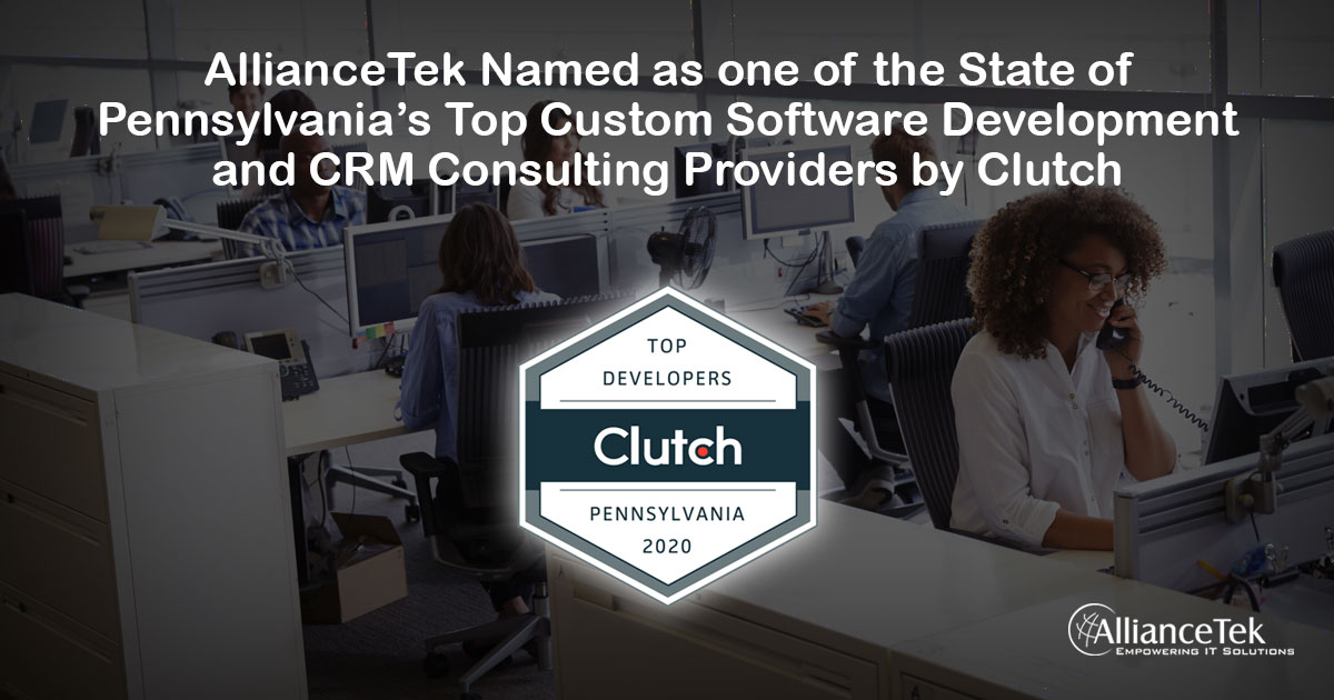 Simtekway Named as one of the State of Pennsylvania’s Top Custom Software Development and CRM Consulting Providers by Clutch