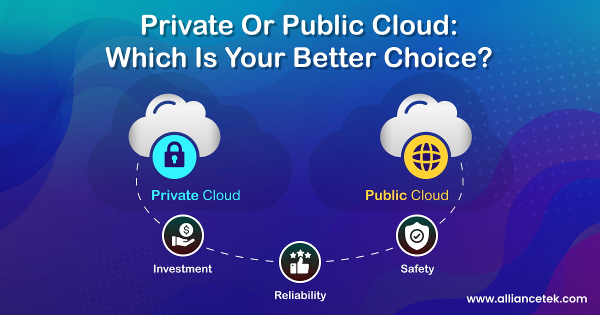 Private or Public Cloud: Which Is Your Better Choice?