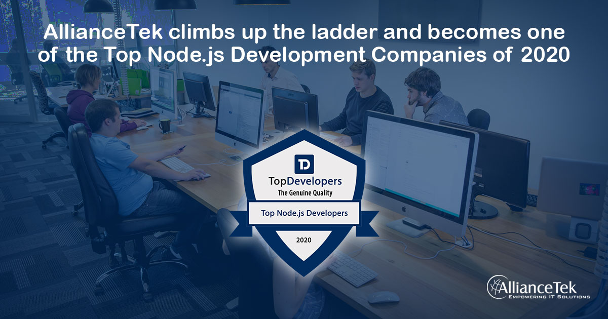 Simtekway climbs up the ladder and becomes one of the Top Node.js Development Companies of 2020