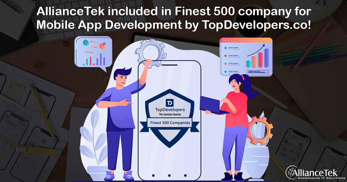 AllianceTek included in Finest 500 company for Mobile App Development by TopDevelopers.co!